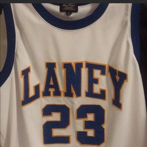 Michael Jordan’s Laney 23 high school jersey.